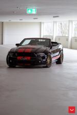 Shelby GT500 Convertible on Vossen Wheels (VFS2) 2017 года